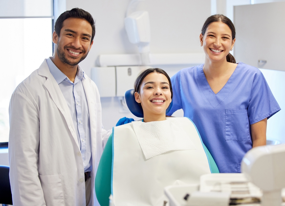 Dental cleaning and exam at Dr. Bruce Edward King Dental Practice